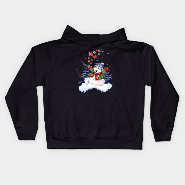 Butterfly Lover Kids Hoodie by Pretr=ty